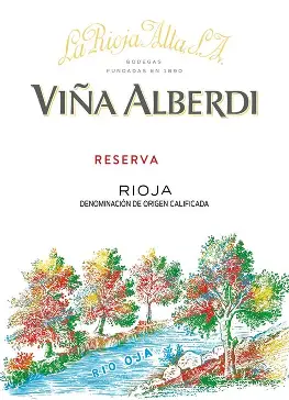 La Rioja Alta 2019 Vina Alberdi Reserva Rioja