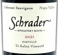 Schrader 2022 To Kalon Vineyard Cabernet Sauvignon