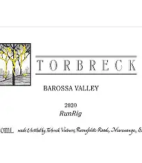 Torbreck 2020 Runrig Shiraz - Viognier