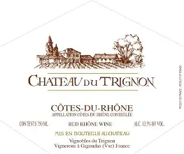 Chateau Du Trignon 2022 Cotes du Rhone Rouge