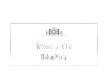 Chateau Minuty 2024 Rose et Or Cote d'Azur