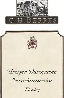 C.H. Berres 2010 Urziger Wurzgarten Riesling Trockenbeerenauslese 375ml