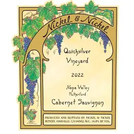 Nickel & Nickel 2021 Quicksilver Vineyard Cabernet Sauvignon