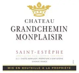Château Grandchemin Monplaisir 2019 Saint-Estèphe