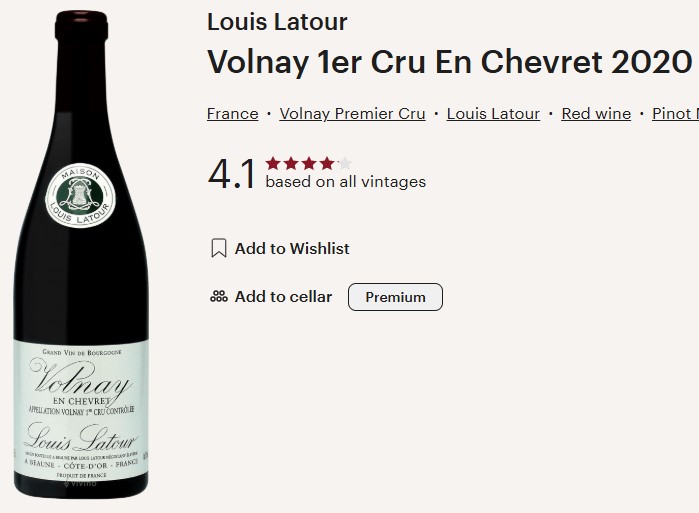 latour volnay pc