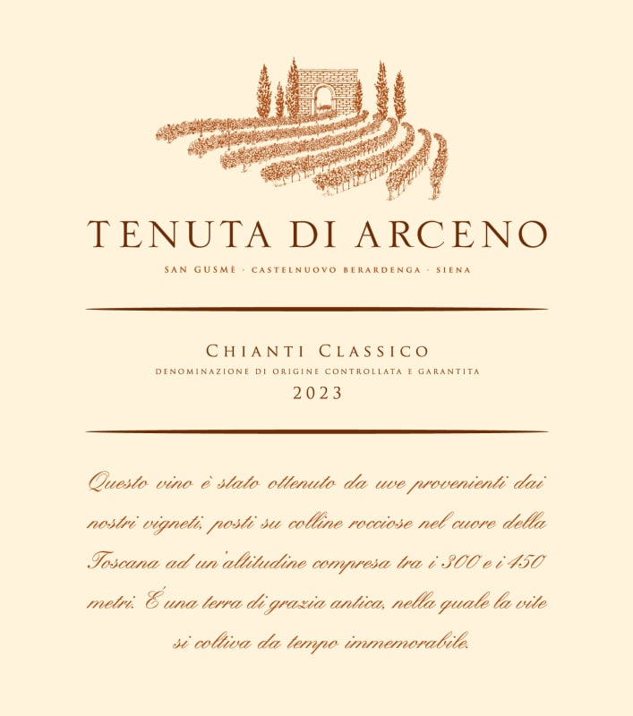 Tenuta di Arceno 2023 Chianti Classico
