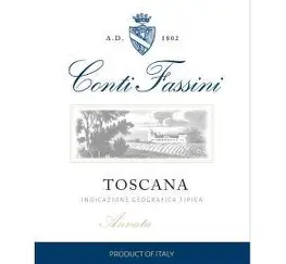 Conti Fassini 2022 Toscana Biano IGT