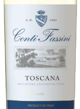 Conti Fassini 2022 Toscana Biano IGT
