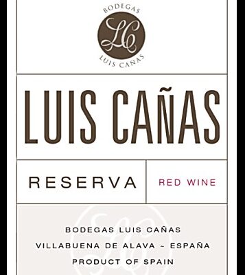 Luis Canas 2019 Rioja Reserva