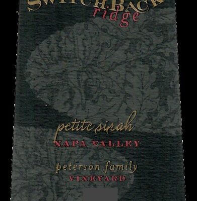 Switchback Ridge 2022 Petite Sirah