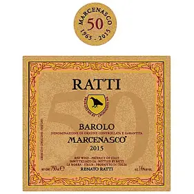 Renato Ratti 2015 Marcenasco Barolo