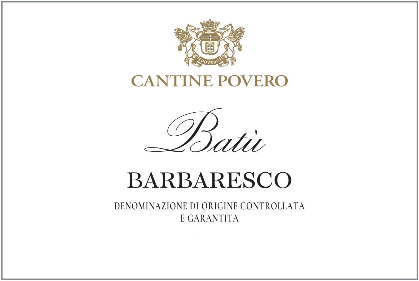 Cantine Povero 2022 Batu Barbaresco