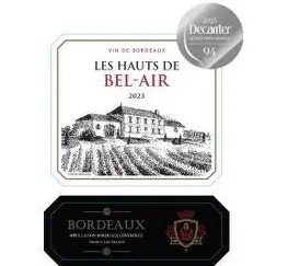 Les Hauts de Bel-Air 2023 Vin de Bordeaux Rouge
