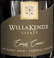 WillaKenzie Estate 2021 Estate Cuvee Pinot Noir