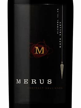 Merus 2019 Cabernet Sauvignon Napa Valley