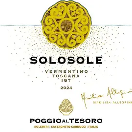 Poggio Al Tesoro 2024 Bolgheri Vermentino Solosole