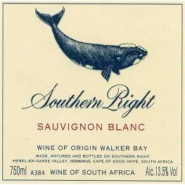 Southern Right 2024 Sauvignon Blanc W.O. Hemel-en-Aarde Valley