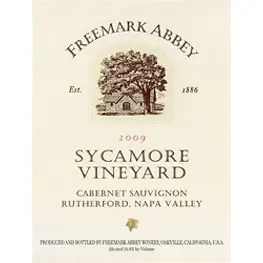 Freemark Abbey 2010 Sycamore Rutherford Cabernet Sauvignon