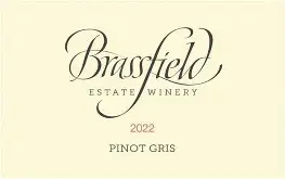 Brassfield Estates Winery 2023 Pinot Gris High Valley