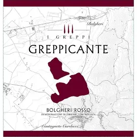 I Greppi 2024 Greppicante Bolgheri Rosso