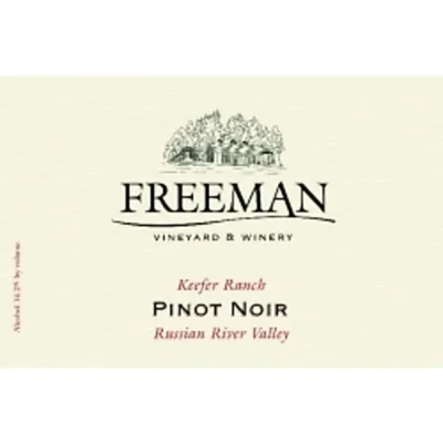Freeman Vineyard & Winery 2023 Pinot Noir Keefer Ranch