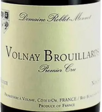 Domaine Roblet-Monnot 2022 Volnay Brouillards Premier Cru